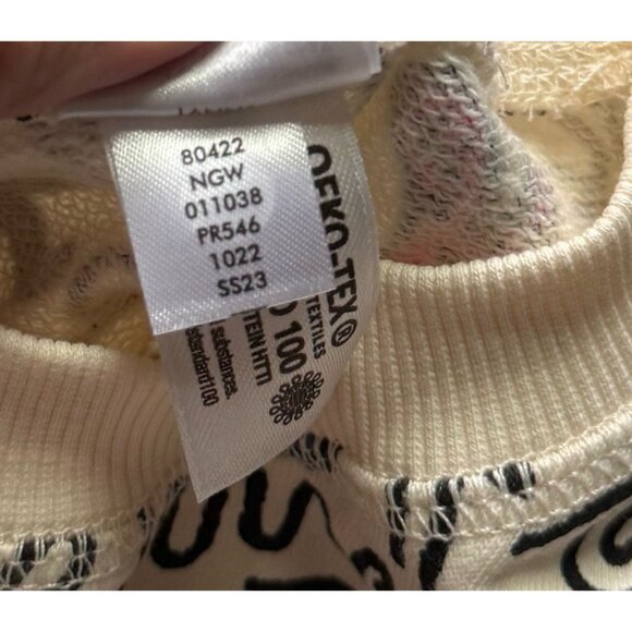 Hanna Andersson Adult Forest Radicals Print French Terry Sweatshirt S Small - Picture 6 of 6